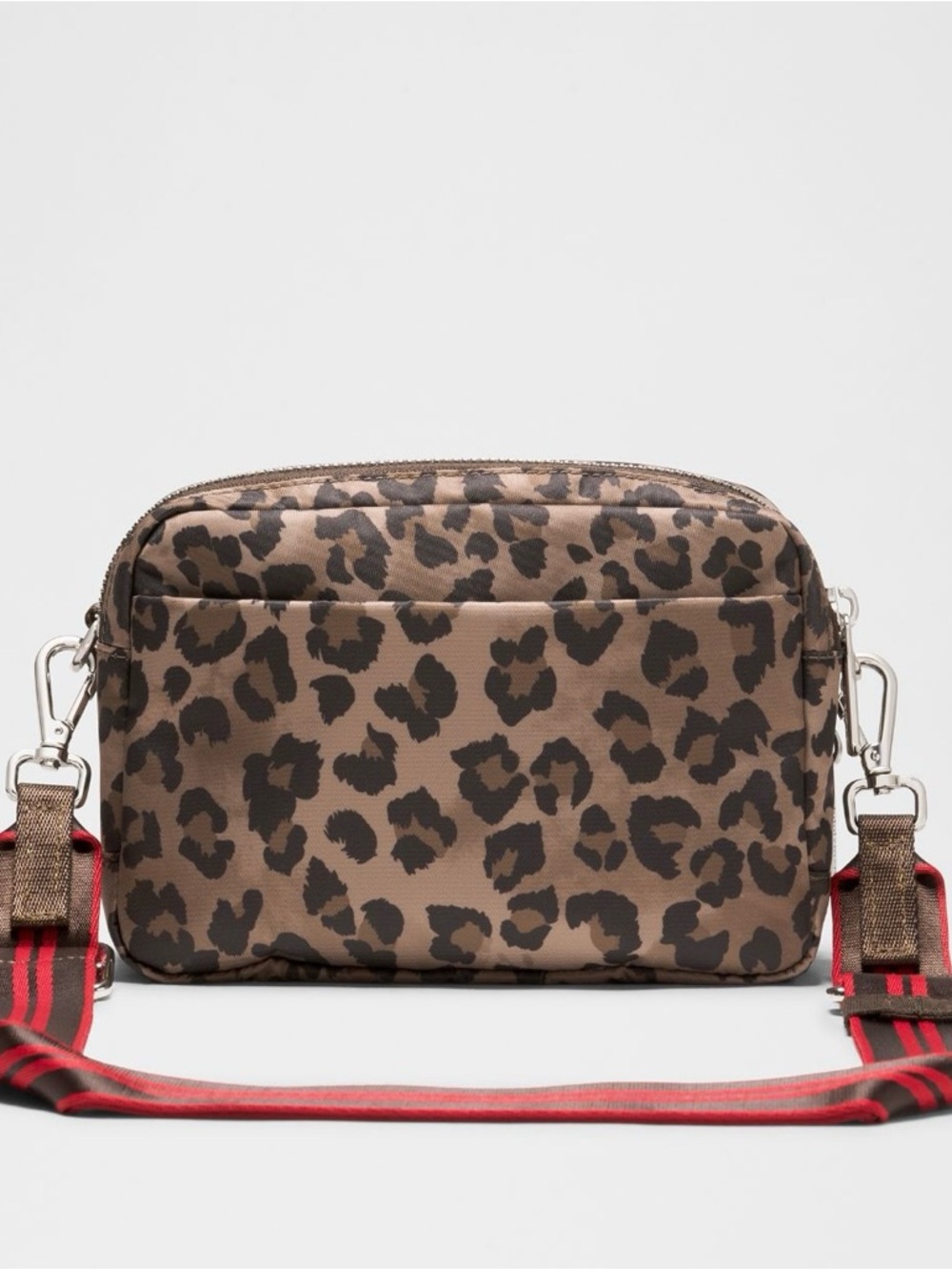 Lululemon Leopard Everywhere Crossbody Bag - Brown & Black- 2L - Picture 2 of 10